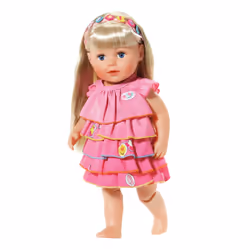 BABY born Summerdress Set w Pins Ensemble d'habits de poupée