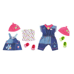 BABY born Deluxe Jeans Outfit 2 ass. Ensemble d'habits de poupée