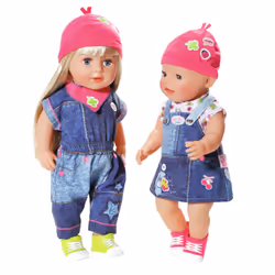 BABY born Deluxe Jeans Outfit 2 ass. Ensemble d'habits de poupée