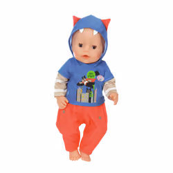 BABY born Boy Outfit 2 assorted Ensemble d'habits de poupée - Vue supplémentaire 11