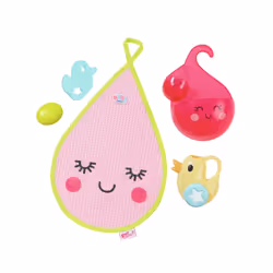 BABY born Bath Accessory Set, Ensemble salle de bain pour poupée, 3 an(s)