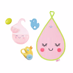 BABY born Bath Accessory Set Ensemble salle de bain pour poupée