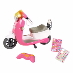 BABY born City RC Scooter, Jupe de poupée, 3 an(s), Batteries requises, Effets lumineux