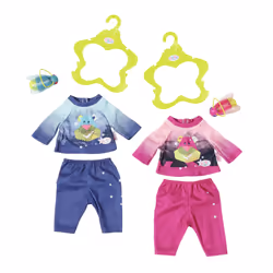 BABY born Play&Fun Nightlight Outfit, Ensemble d'habits de poupée, 3 an(s), Batteries requises