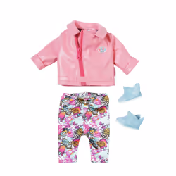 BABY born City Deluxe Scooter Outfit, Ensemble d'habits de poupée, 3 an(s)