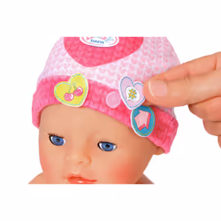 BABY born Caps with Funny Pins Chapeau de poupée