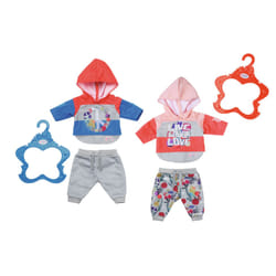 BABY born Trend Casuals 2 assorted Ensemble d'habits de poupée