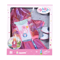 BABY born City Deluxe Style Ensemble d'habits de poupée