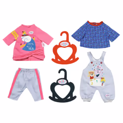BABY born 827932, Ensemble d'habits de poupée, 2 an(s)