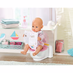 BABY born Bath Poo-PooToilet Toilettes pour poupée - Vue supplémentaire 13