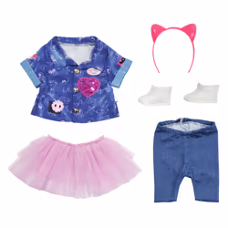BABY born 829110, Ensemble d'habits de poupée, 3 an(s)