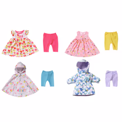 BABY born 4 Seasonal Outfit Set, Ensemble d'habits de poupée, 3 an(s), 400 g