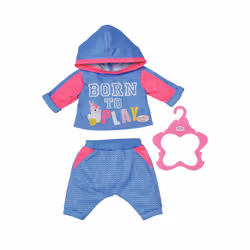 BABY born Jogging Suits 2 assorted, Ensemble d'habits de poupée, 3 an(s), 102,5 g