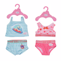 BABY born Underwear 2 assorted, Sous-vêtement de poupée, 3 an(s), 44,75 g