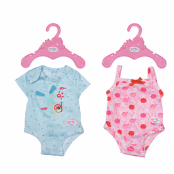 BABY born Bodies 2 assorted, Maillot pour poupée, 3 an(s), 41,25 g