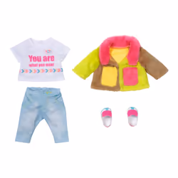BABY born Deluxe Colour Coat, Ensemble d'habits de poupée, 3 an(s), 425 g