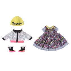 BABY born City Deluxe Style, Ensemble d'habits de poupée, 3 an(s), 425 g