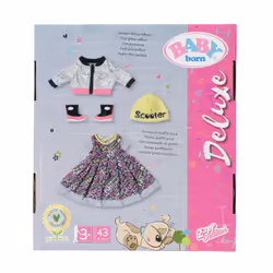 BABY born City Deluxe Style Ensemble d'habits de poupée