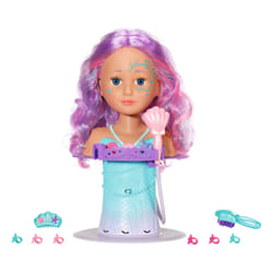 BABY born Sister Styling Mermaid Head Poupée de bain Multicolore