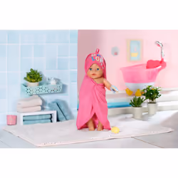 BABY born Bath Hooded Towel Set Ensemble salle de bain pour poupée - Vue supplémentaire 4