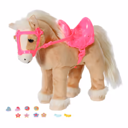 BABY born My Cute Horse, Poupée animal, 3 an(s), Batteries requises, 1,25 kg