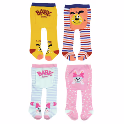 BABY born Tights 2x, 2 ass., Collant pour poupée, 3 an(s), 45,5 g