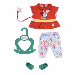 BABY born Little SportyOutfit red Ensemble d'habits de poupée