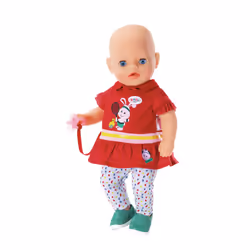 BABY born Little SportyOutfit red Ensemble d'habits de poupée