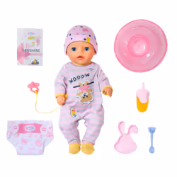 BABY born Little Girl, Femelle, 2 an(s), Fille, 360 mm, 1,26 kg, Multicolore