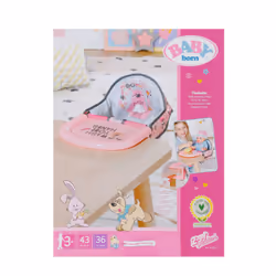BABY born Table Feeding Chair Chaise haute bébé pour poupée - Vue supplémentaire 11