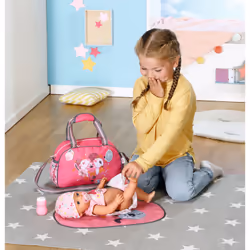 BABY born Changing Bag Sac de couches pour poupée