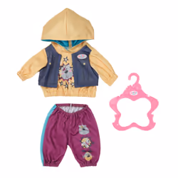 BABY born Outfit with Hoody, Ensemble d'habits de poupée, 3 an(s), 191,25 g