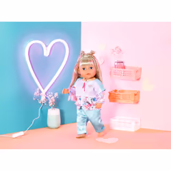 BABY born Casual Outfit Aqua Ensemble d'habits de poupée