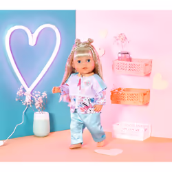 BABY born Casual Outfit Aqua Ensemble d'habits de poupée