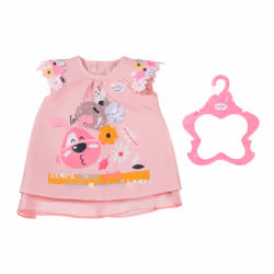 BABY born Dress Dog, Vêtements de poupée, 3 an(s), 128,75 g