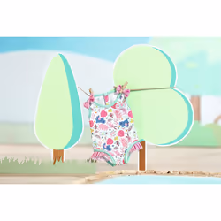 BABY born Swimsuit 43cm Maillot de bain de poupée - Vue supplémentaire 9
