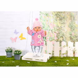 BABY born Pink Coat Set 43cm Ensemble d'habits de poupée - Vue supplémentaire 5