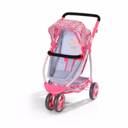 BABY born Deluxe Pram, Landau de poupée, 3 an(s)