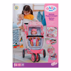 BABY born Deluxe Pram Landau de poupée - Vue supplémentaire 8