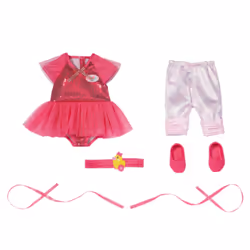 Zapf BABY born Deluxe Ballerina 43cm, Ensemble d'habits de poupée, 3 an(s)