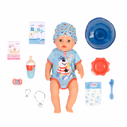 BABY born Magic Eyes Boy 43cm, Poupée, Mâle, 3 an(s), Garçon/Fille, 430 mm, Multicolore