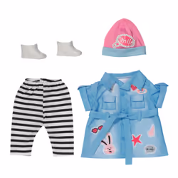 BABY born Deluxe Jeans Dress 43cm, Ensemble d'habits de poupée, 3 an(s)