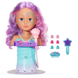 BABY born Sister Styling Mermaid Head Accessoires de coiffure de poupée