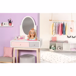 BABY born Sister Styling Head Princess Doll make-up & hair styling set - Vue supplémentaire 11