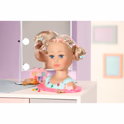 BABY born Sister Styling Head Princess Doll make-up & hair styling set - Vue supplémentaire 14