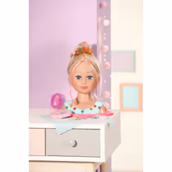 BABY born Sister Styling Head Princess Doll make-up & hair styling set - Vue supplémentaire 18