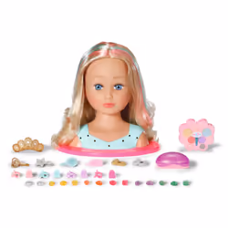 BABY born Sister Styling Head Princess Doll make-up & hair styling set