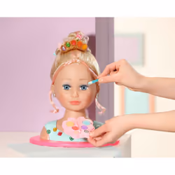 BABY born Sister Styling Head Princess Doll make-up & hair styling set - Vue supplémentaire 24