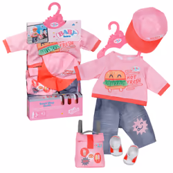 BABY born Snack Shop Outfit 43cm Ensemble d'habits de poupée