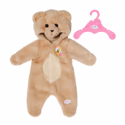 BABY born Bear Suit 43cm, Combishort de poupée, 3 an(s)